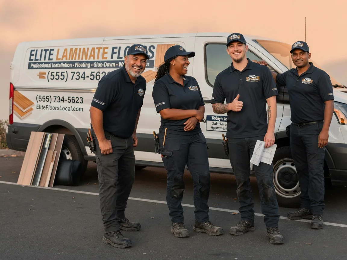 Laminate flooring installation company in Sainte Marie, IL